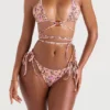Naxos Blossom Reversible Halter Bikini Top