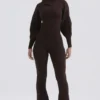 Nereida Chocolate Cashmere Blend Trousers