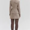 Buckingham Puppytooth Check Hourglass Jacket