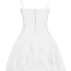 Nerissa White Jacquard Corset Mini Dress