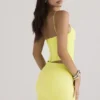 Nisha Neon Sculpting Mini Skirt