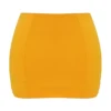 Nisha Tangerine Sculpting Mini Skirt