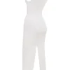 Noli White Sleeveless Maxi Dress
