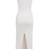 Noli White Sleeveless Maxi Dress