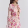 Oceana Floral Print Beach Cover Up