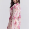 Oceana Floral Print Beach Cover Up