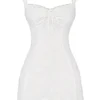 Odessa White Embroidered Mini Dress