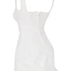 Odessa White Embroidered Mini Dress