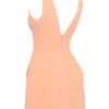 Olympia Sorbet Plunge Mini Dress