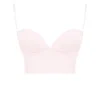 Pabla Ballerina Pink Cropped Bralette Top