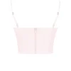 Pabla Ballerina Pink Cropped Bralette Top