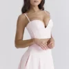 Pabla Ballerina Pink Cropped Bralette Top