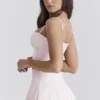 Pabla Ballerina Pink Cropped Bralette Top