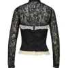 Perdita Black Metallic Jacquard Corset & Bolero