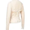 Perdita Ivory Metallic Jacquard Corset & Bolero