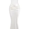 Persephone Ivory Strapless Corset Dress