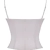Petunia Light Lavender Embroidered Corset