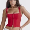 Pia Cherry Corset