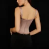 Rafa Stone Satin Longline Corset
