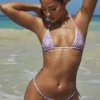 Ravello Violet Thong Bikini Bottom