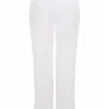 Reno White Relaxed Fit Trousers