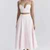 Rita Ballerina Pink A-Line Midi Skirt