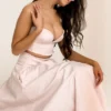 Rita Ballerina Pink A-Line Midi Skirt