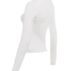 Riva White Summer Knit Cardigan