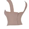Robyn Mushroom Lace Trim Corset