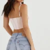 Rochelle Peony Gathered Corset