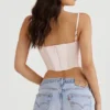 Rochelle Peony Gathered Corset