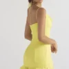 Rossella Buttercup Ruffle Mini Dress