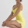 Rossella Buttercup Ruffle Mini Dress