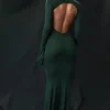 Sancha Forest Green Knit Maxi Dress