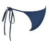 Santorini Deep Blue Tie Side Bikini Bottom