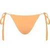 Santorini Light Orange Tie Side Bikini Bottom