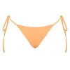 Santorini Light Orange Tie Side Bikini Bottom