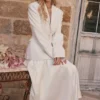 Sariah Ivory Contour Tailored Blazer