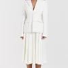 Sariah Ivory Contour Tailored Blazer