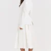 Sariah Ivory Contour Tailored Blazer
