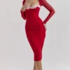 Seraphina Scarlet Corset Dress