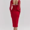 Seraphina Scarlet Corset Dress