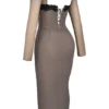 Seraphina Smoke Corset Dress