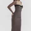 Seraphina Smoke Corset Dress