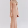 Sereia Sorbet Metallic Knit Maxi Dress