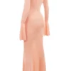Sereia Sorbet Metallic Knit Maxi Dress