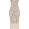 Serelle Antique Ivory Lace Midi Dress
