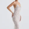 Serelle Antique Ivory Lace Midi Dress