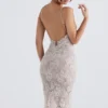 Serelle Antique Ivory Lace Midi Dress