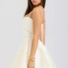 Serenita Vintage Cream Floral Mini Dress